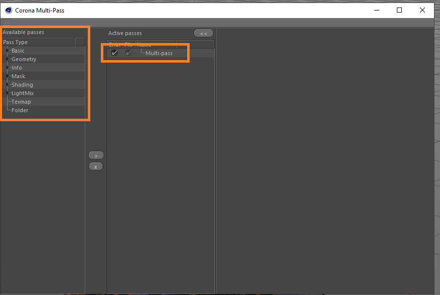 Configuration du rendu 3D pour Cinema 4D avec Corona Renderer