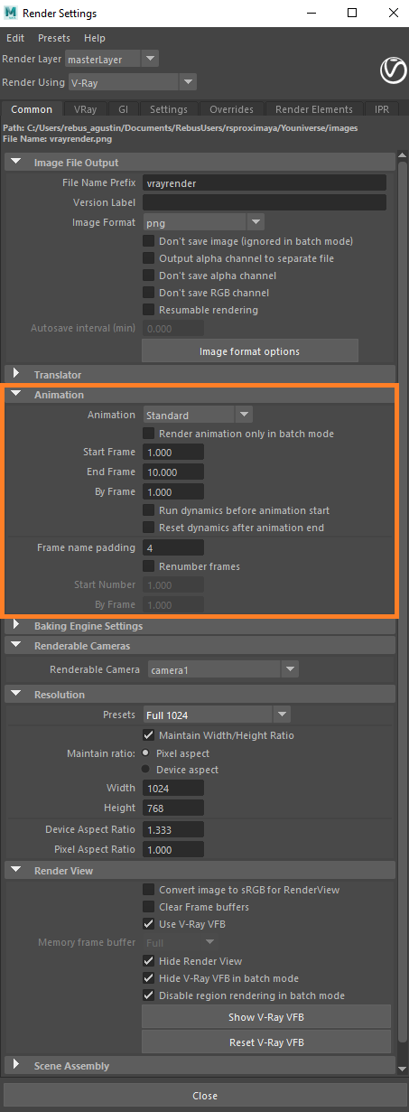 Render Cloud Maya V Ray Job Submission Rebusfarm