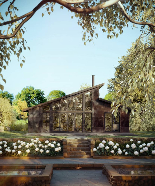 Rendered archviz by Anna Maria Kaminska