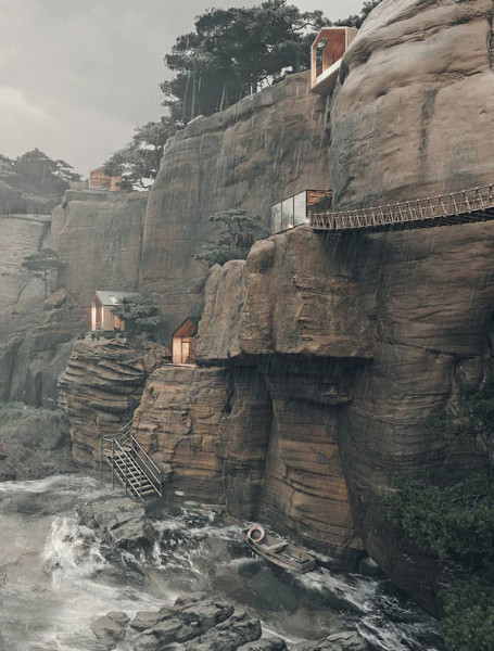Cliff Cabins