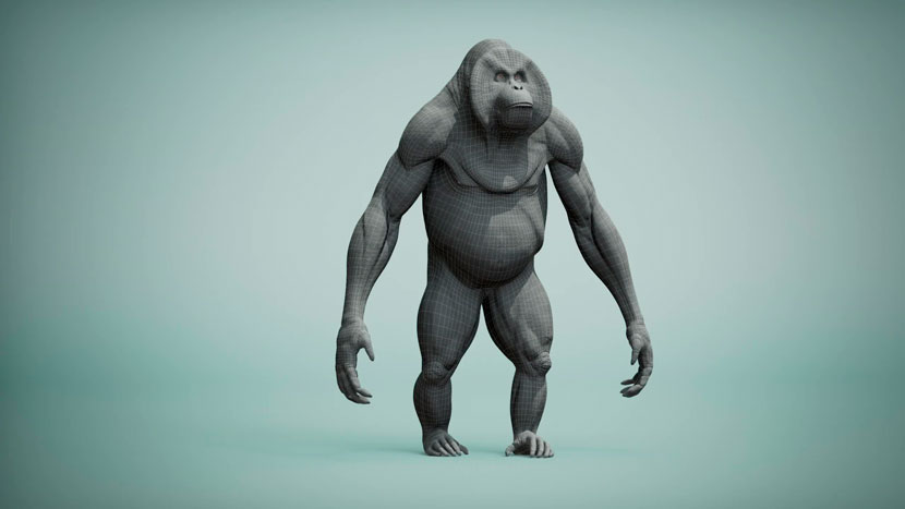 Orangutan by Flore Argentieri
