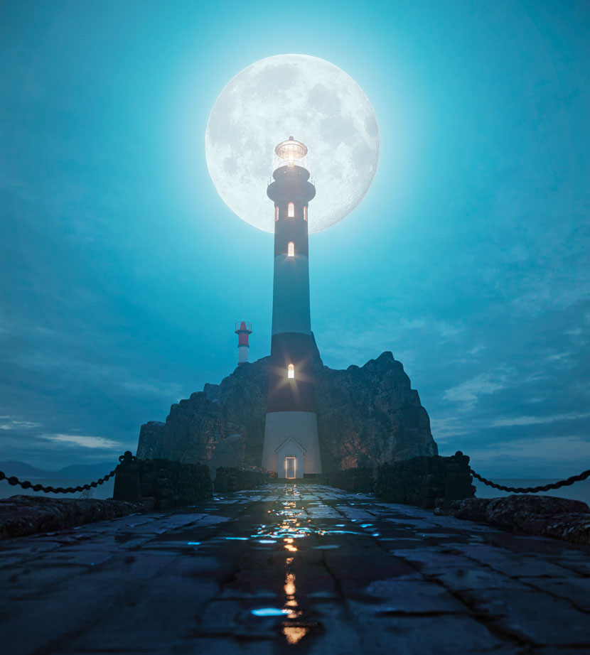 Lighthouse- night