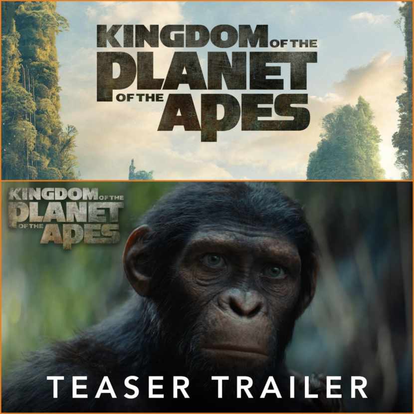 20th Century Studios - Kingdom of the Planet of the Apes Teaser Trailer