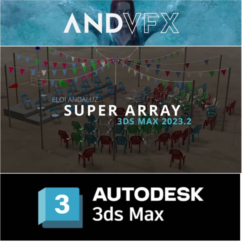 AndVFX - 3DS Max 2023.2 - Array Turbocharged