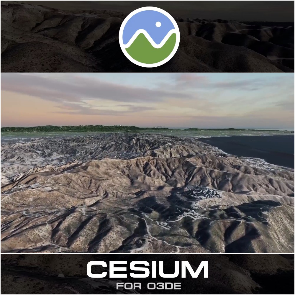 Cesium - enabling real world 3D data in O3DE
