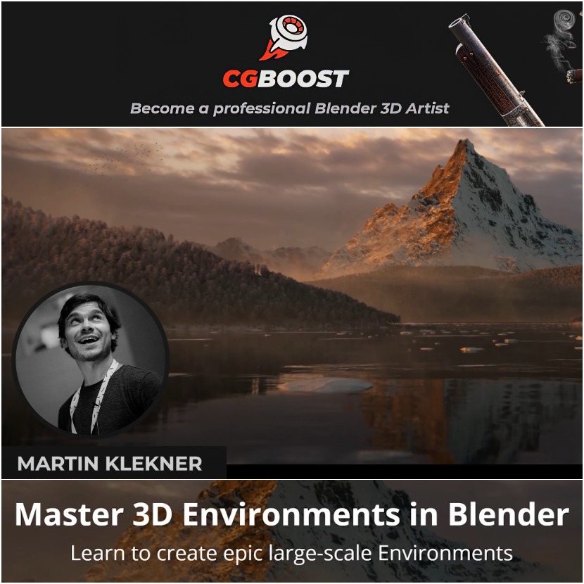 CG Boost – Blender Large-Scale Environments management