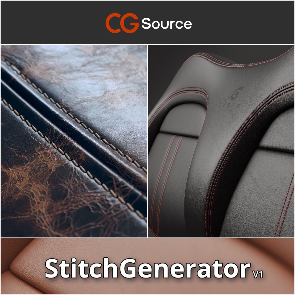 CG Source - StitchGenerator V1 for 3DS Max