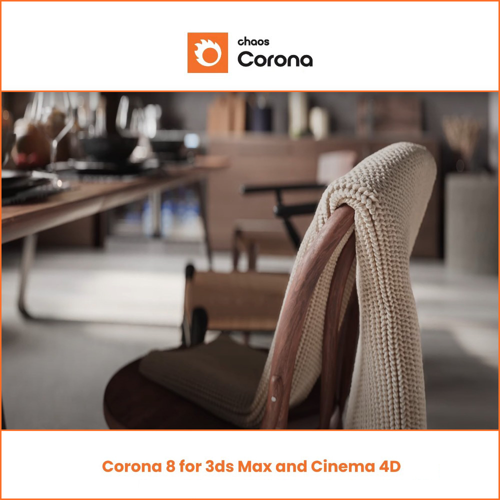 Chaos Czech - Corona Renderer 8 for 3DS Max and Cinema4D is out now!