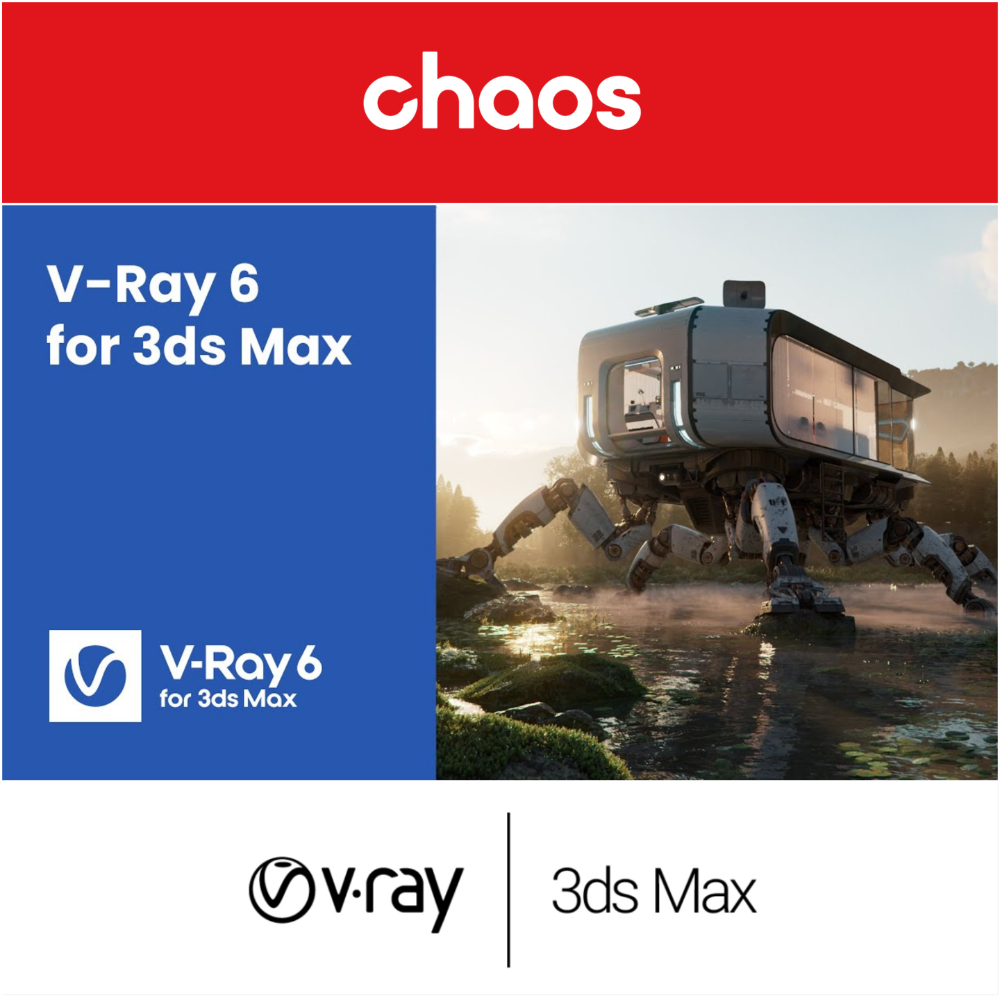 Chaos - V-Ray 6 for 3DS Max now available
