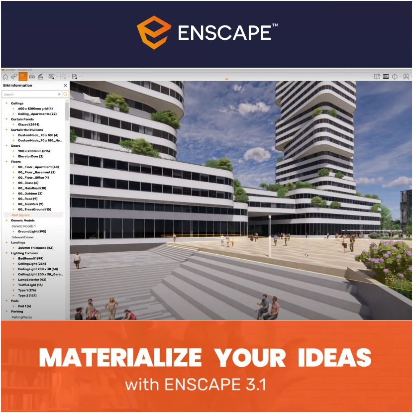Enscape - Announced a New Enscape3d version for Mac