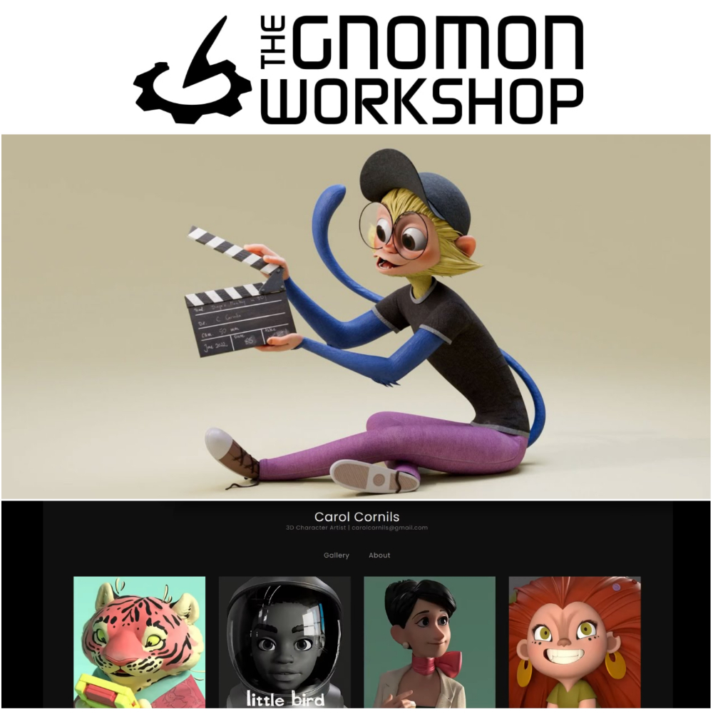 Gnomon - Creating stylized characters for production with Carol Cornils