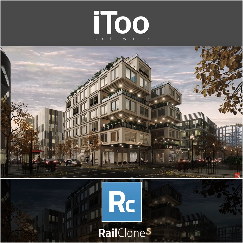 iToo Software - RailClone 5 for 3ds Max