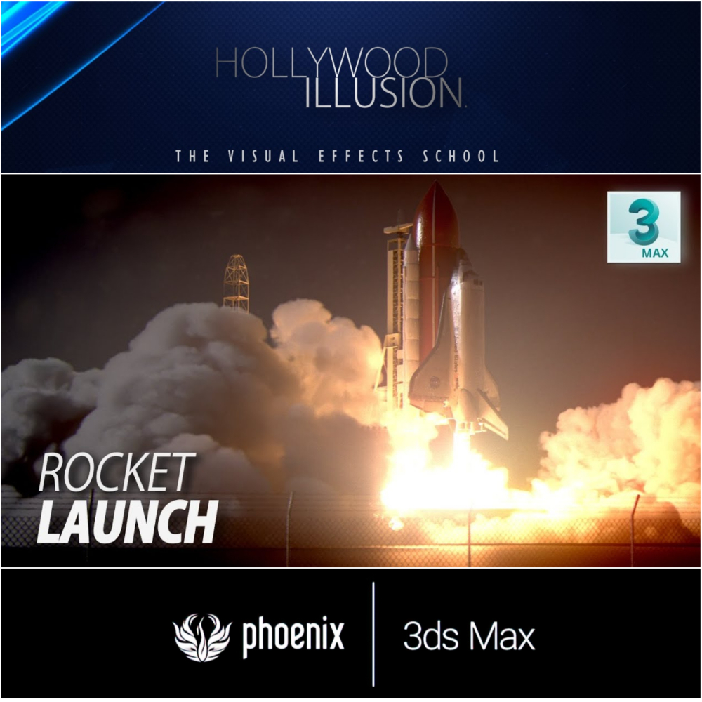 Phoenix FD - Rocket launch tutorial Armageddon movie style