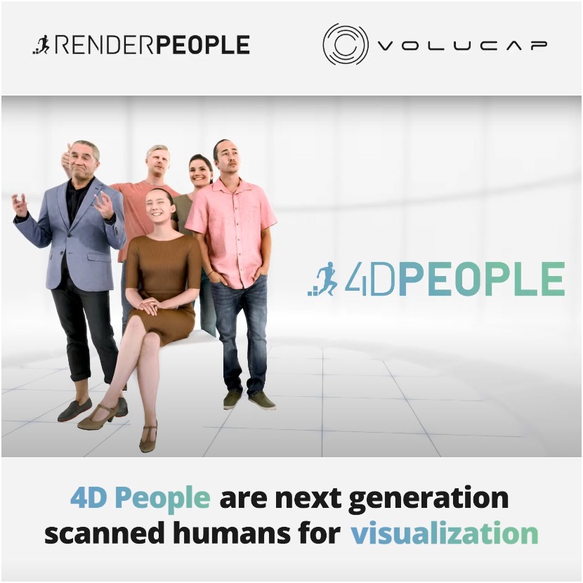 Render People - 4D People - The future of digital humans