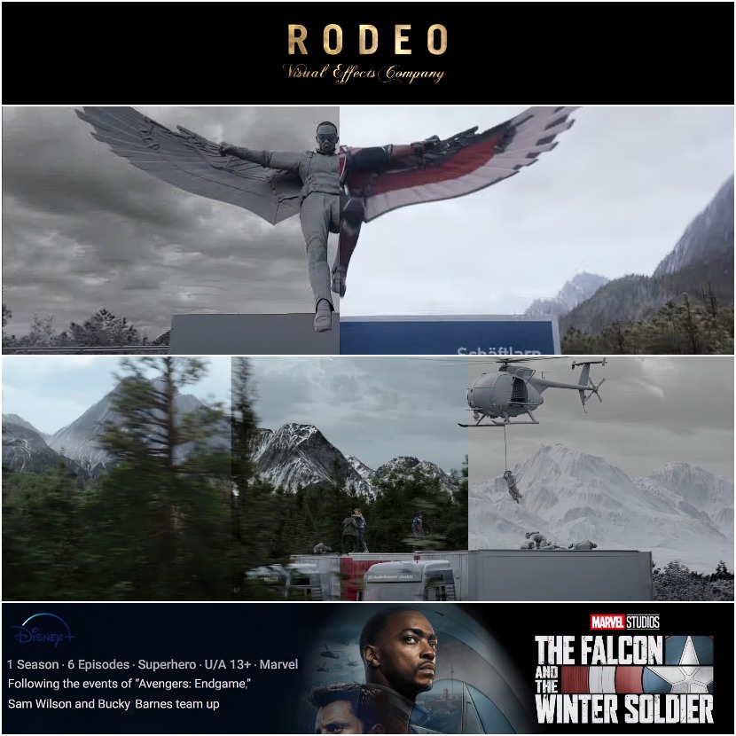 Rodeo FX - VFX breakdown of The Falcon & The Winter Soldier