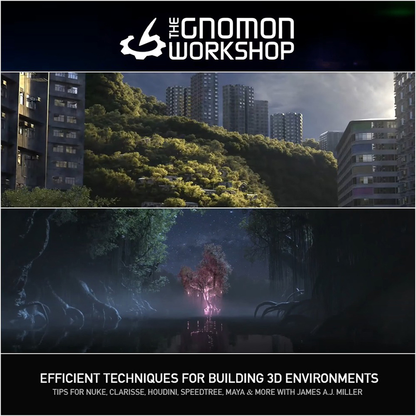The Gnomon Workshop - Efficient techniques for building 3d environments 