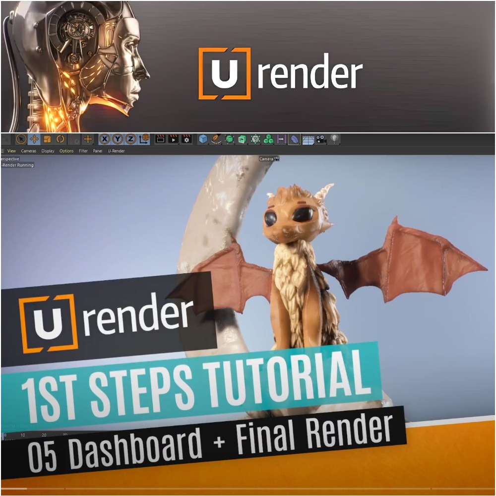 U-Render - Getting started with U-Render in Cinema 4D