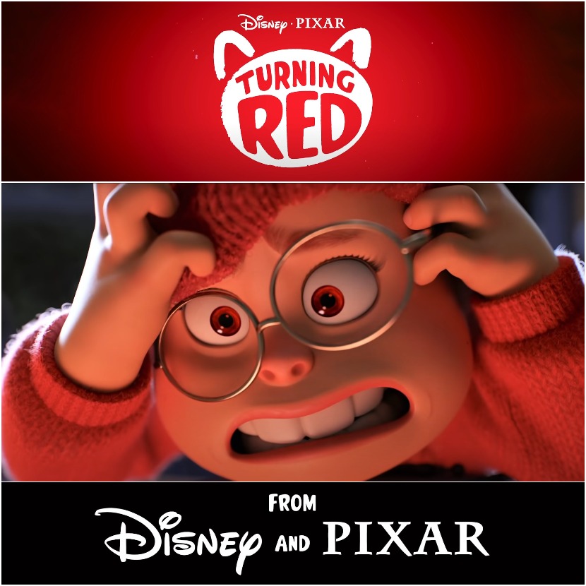 Walt Disney and Pixar Turning Red Teaser 