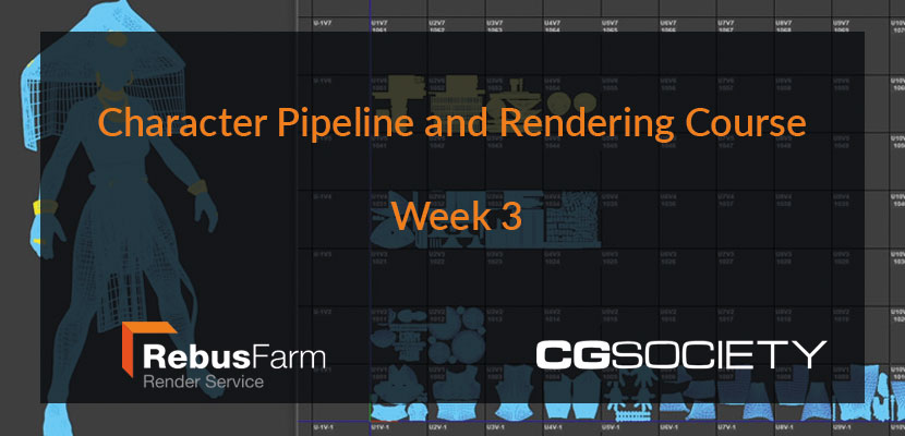 Character Pipeline Rendering Course Week 3